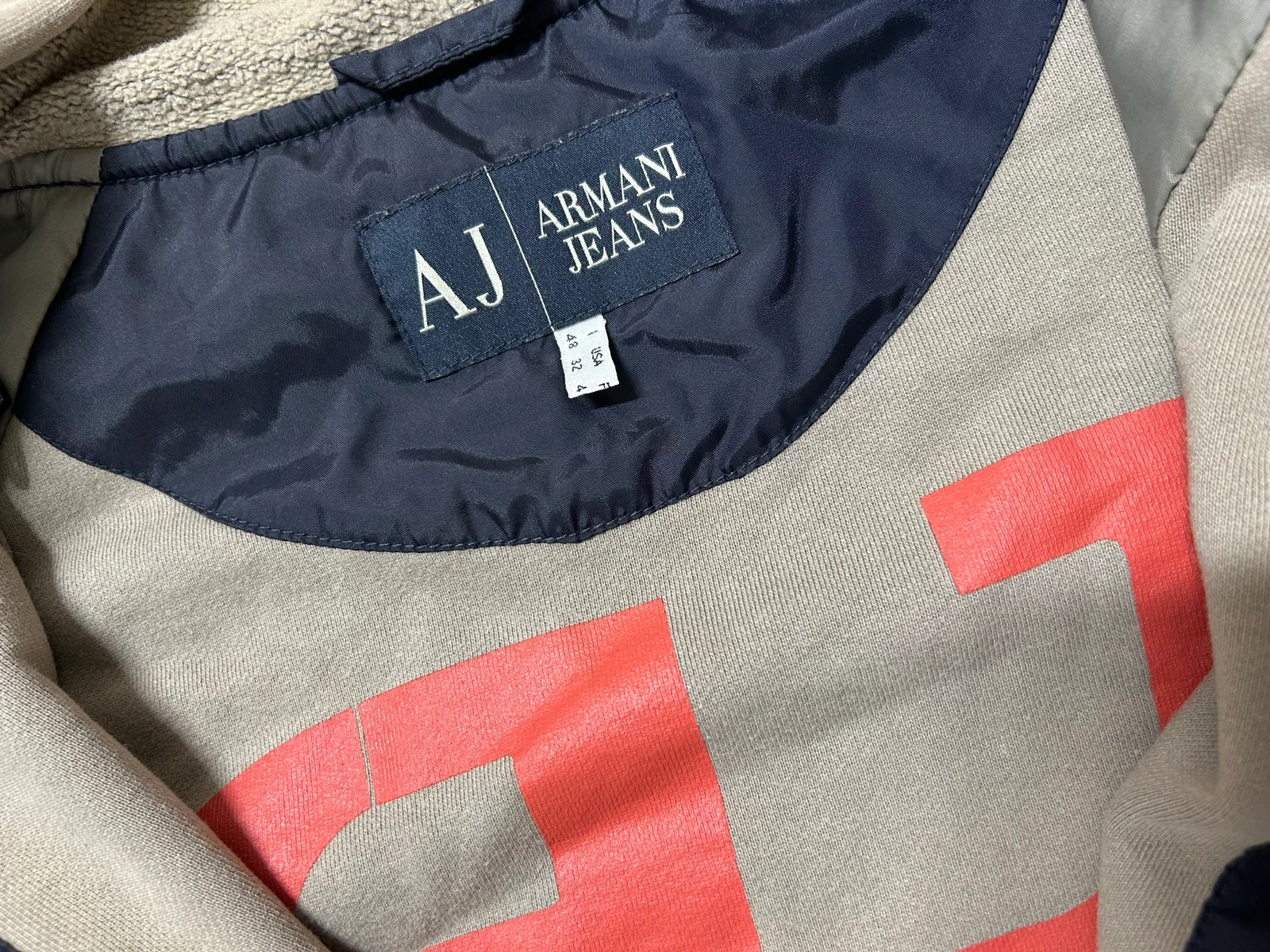Armani 00s vintage Classic baggy Harrington – photo 4